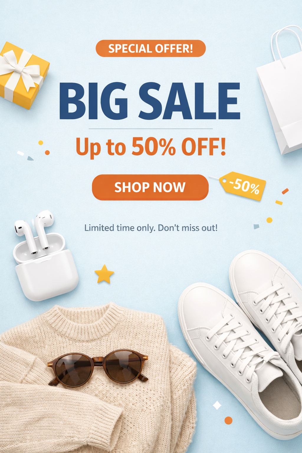 Promotion Emails example preview